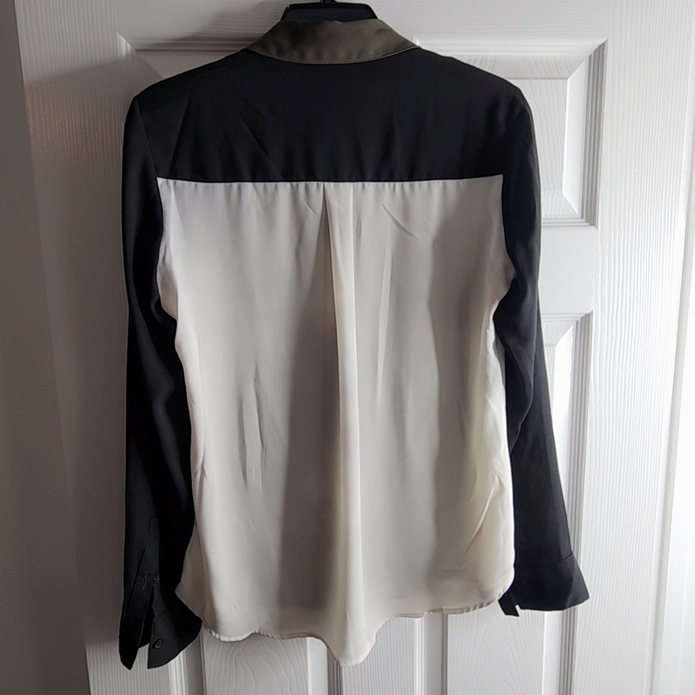 Express Portofino Shirt in Black and Olive - Picture 3 of 3
